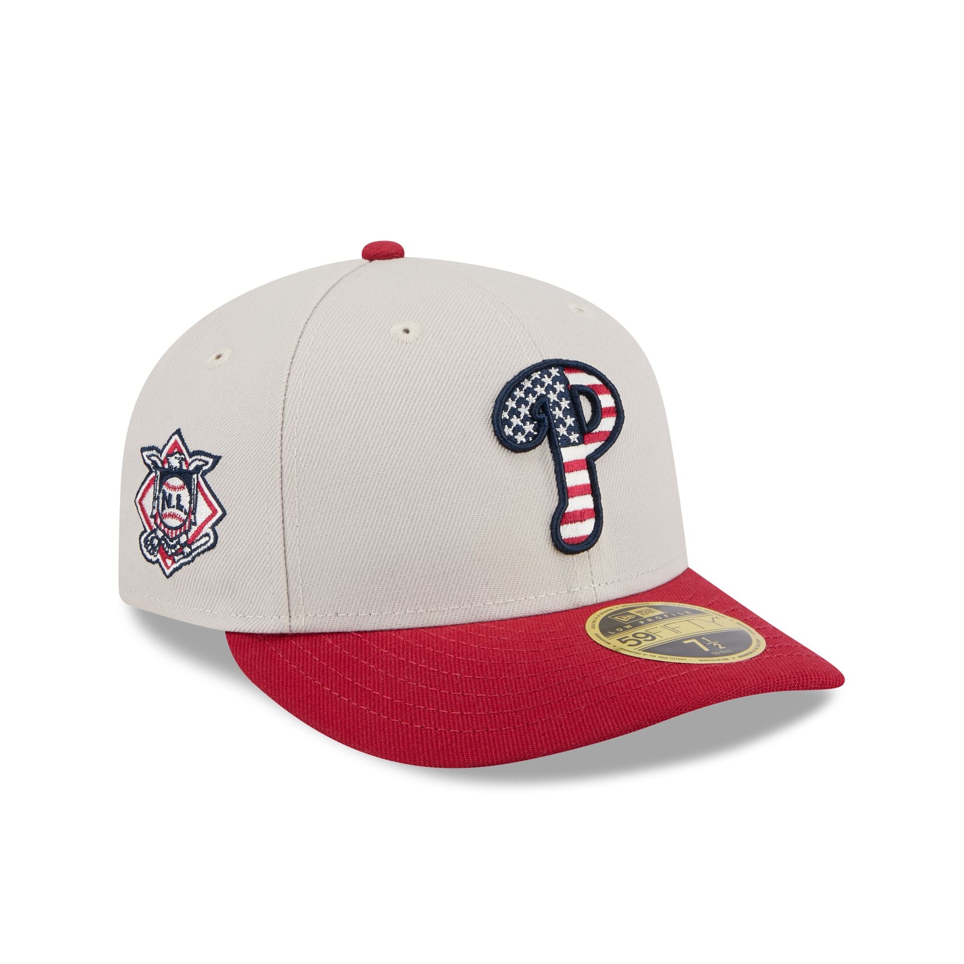 Philadelphia Phillies Independence Day 2024 Low Profile 59FIFTY Fitted ...