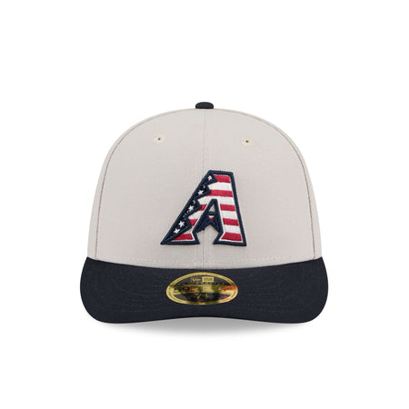 Arizona Diamondbacks Independence Day 2024 Low Profile 59FIFTY Fitted