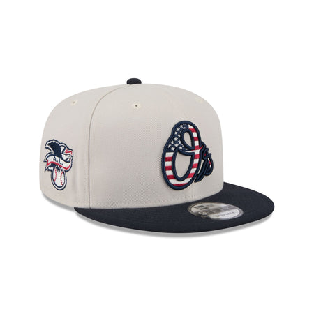 Baltimore Orioles Independence Day 2024 9FIFTY Snapback Hat