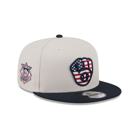 Milwaukee Brewers Independence Day 2024 9FIFTY Snapback