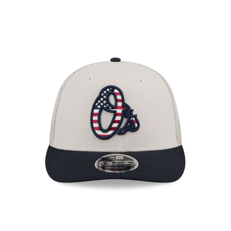 Baltimore Orioles Independence Day 2024 Low Profile 9FIFTY Trucker