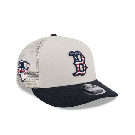 Boston Red Sox Independence Day 2024 Low Profile 9FIFTY Trucker