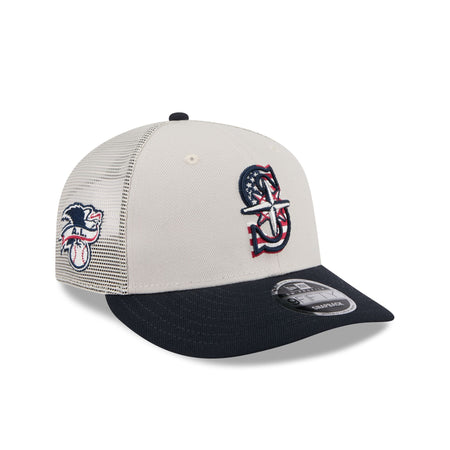 Seattle Mariners Independence Day 2024 Low Profile 9FIFTY Trucker