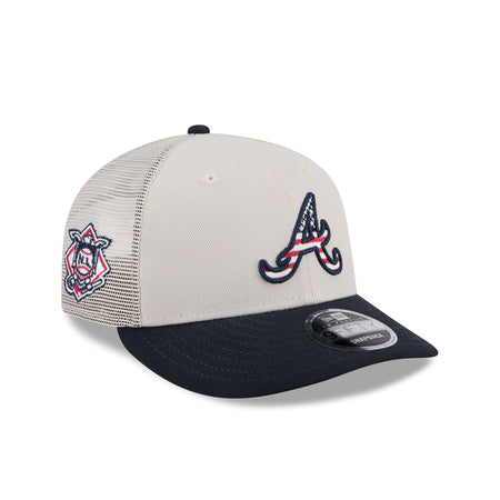 Atlanta Braves Independence Day 2024 Low Profile 9FIFTY Trucker