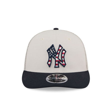New York Yankees Independence Day 2024 Low Profile 9FIFTY Trucker