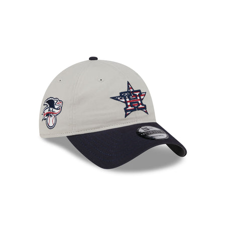 Houston Astros Independence Day 2024 9TWENTY Adjustable Hat