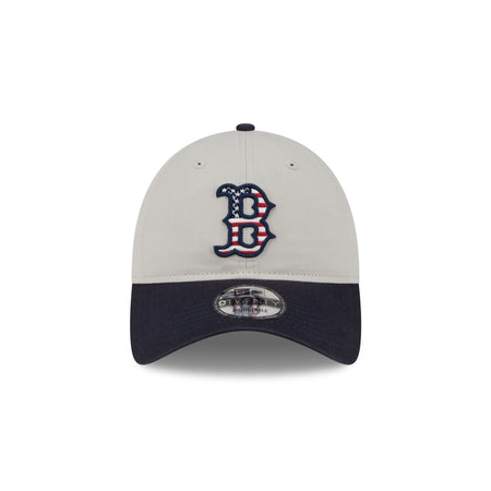 Boston Red Sox Independence Day 2024 9TWENTY Adjustable Hat