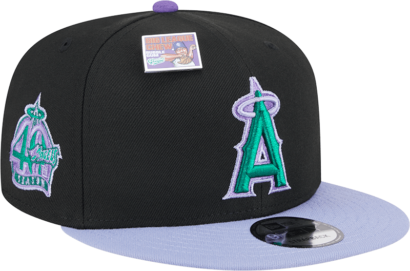 Big League Chew X Los Angeles Angels Grape 9FIFTY Snapback Hat