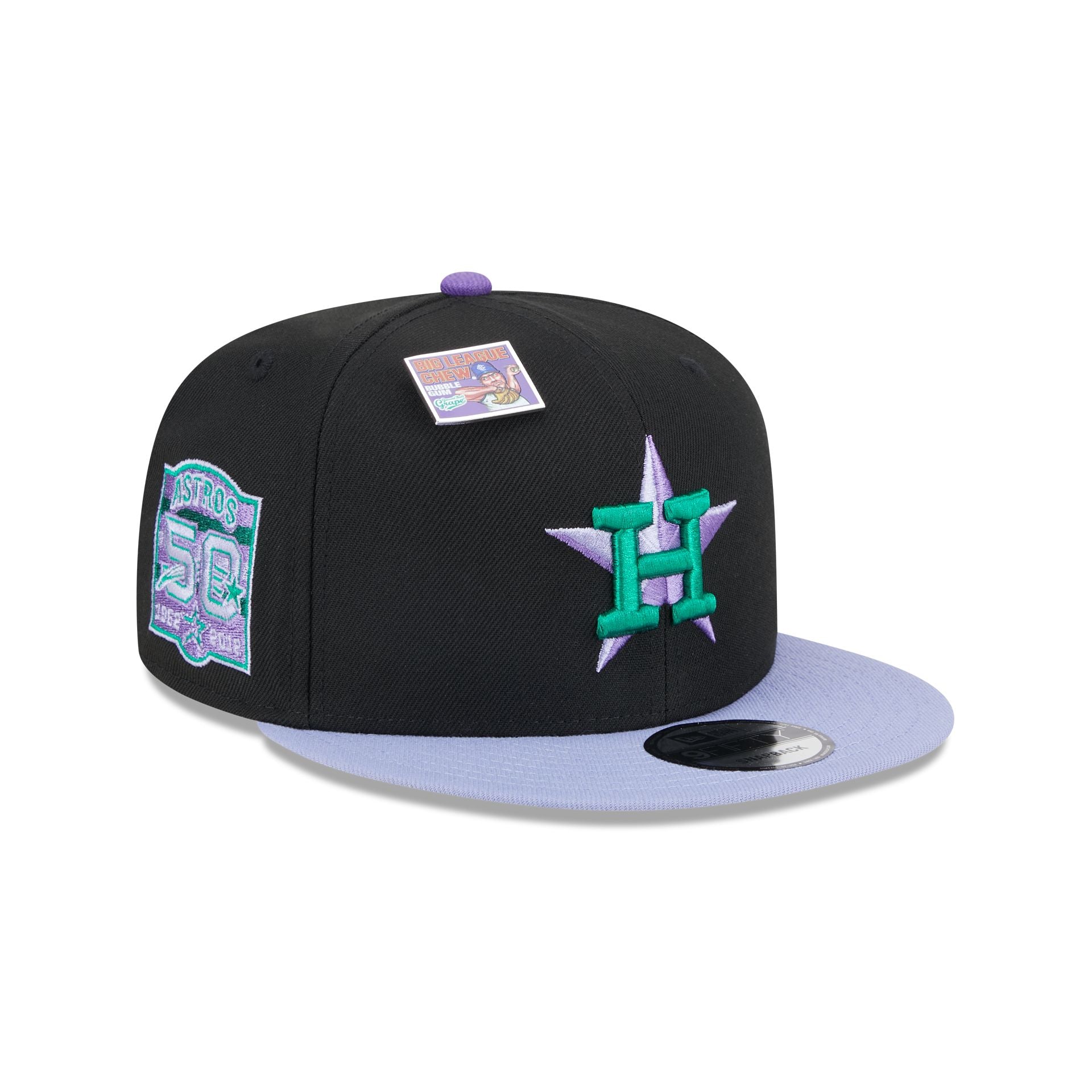 NEW ERA HOUSTON ASTROS BROOKLN CAPS shops EXCLUSIVE BURGAMDX/PURPLE 7½