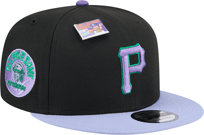 Big League Chew X Pittsburgh Pirates Grape 9FIFTY Snapback Hat