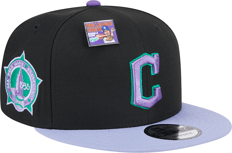 Big League Chew X Cleveland Guardians Grape 9FIFTY Snapback Hat