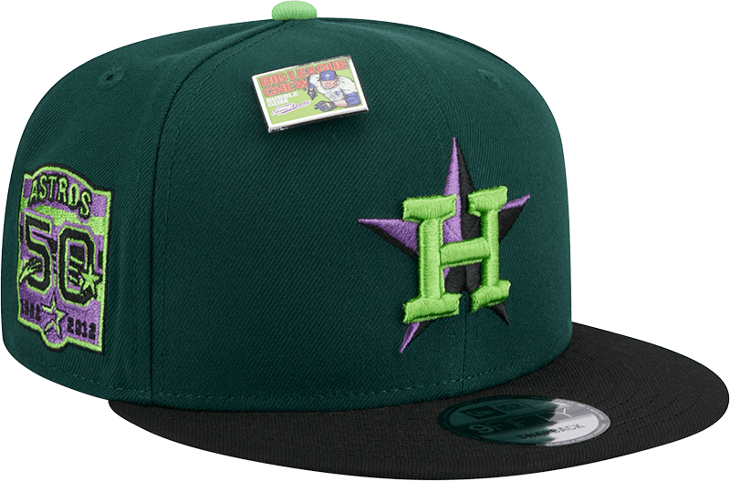 Big League Chew X Houston Astros Sour Apple 9FIFTY Snapback Hat