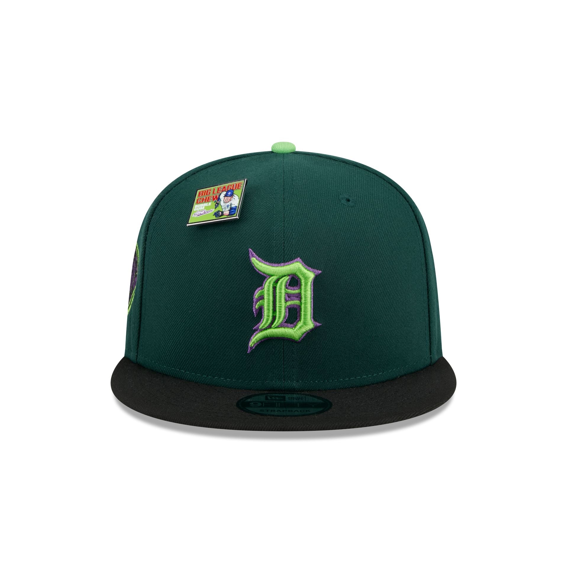 Big League Chew X Detroit Tigers Sour Apple 9FIFTY Snapback