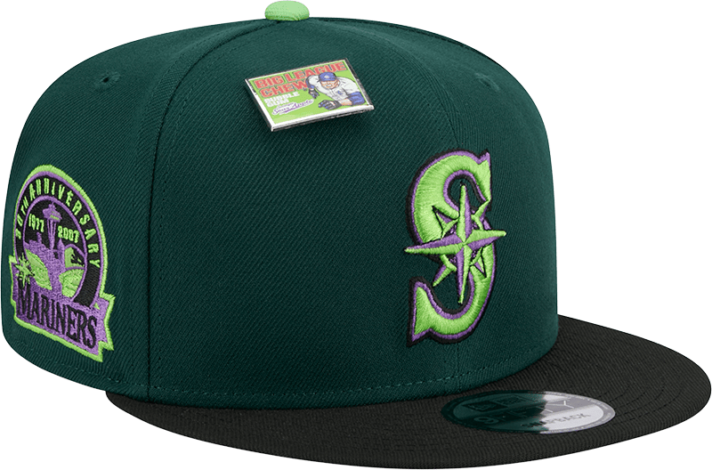 Big League Chew X Seattle Mariners Sour Apple 9FIFTY Snapback Hat