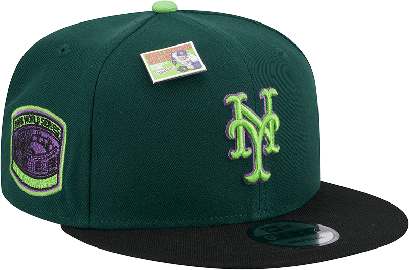 Big League Chew X New York Mets Sour Apple 9FIFTY Snapback Hat