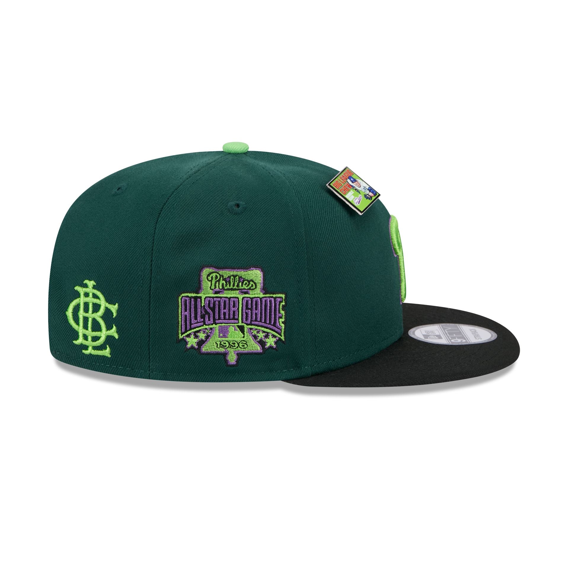 Big League Chew X Philadelphia Phillies Sour Apple 9FIFTY Snapback Hat New Era Cap