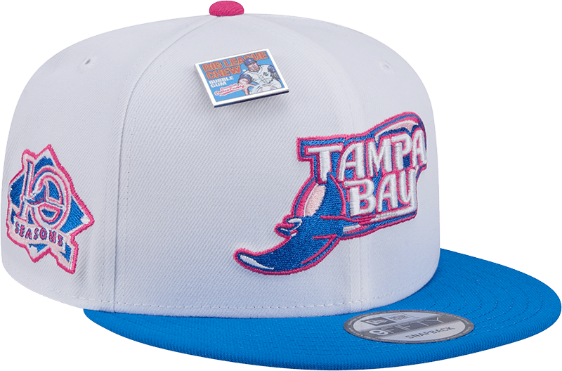 Big League Chew X Tampa Bay Rays Cotton Candy 9FIFTY Snapback Hat