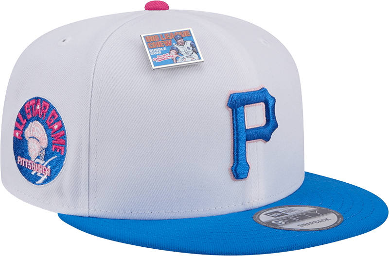 Big League Chew X Pittsburgh Pirates Cotton Candy 9FIFTY Snapback Hat