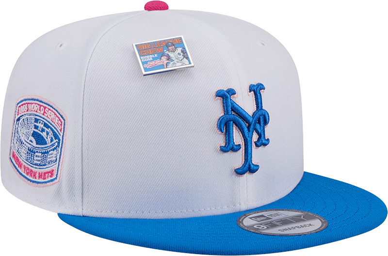 Big League Chew X New York Mets Cotton Candy 9FIFTY Snapback Hat