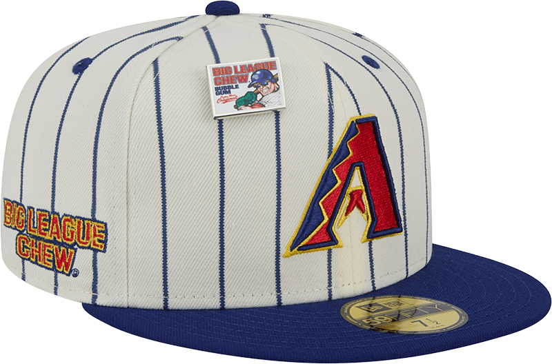 Big League Chew X Arizona Diamondbacks Pinstripe 59FIFTY Fitted Hat