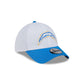 Los Angeles Chargers 2024 Training 39THIRTY Stretch Fit Hat