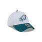Philadelphia Eagles 2024 Training 39THIRTY Stretch Fit Hat