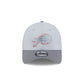 Buffalo Bills 2024 Training Gray 39THIRTY Stretch Fit Hat