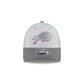 Buffalo Bills 2024 Training Gray 9FORTY Stretch-Snap Hat