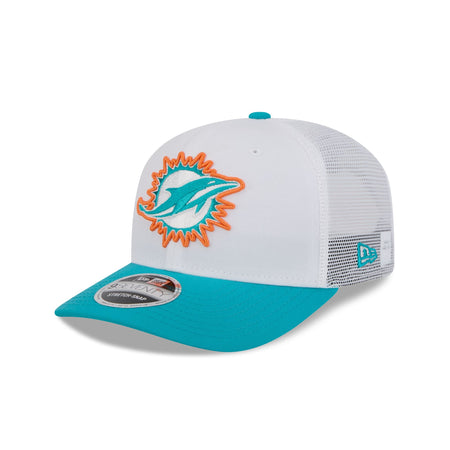 Miami Dolphins 2024 Training 9SEVENTY Trucker Hat