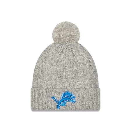 Detroit Lions Shimmer Pom Knit Hat