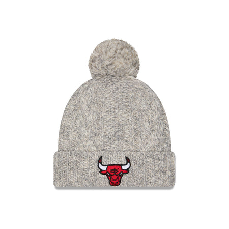 Chicago Bulls Shimmer Pom Knit Hat