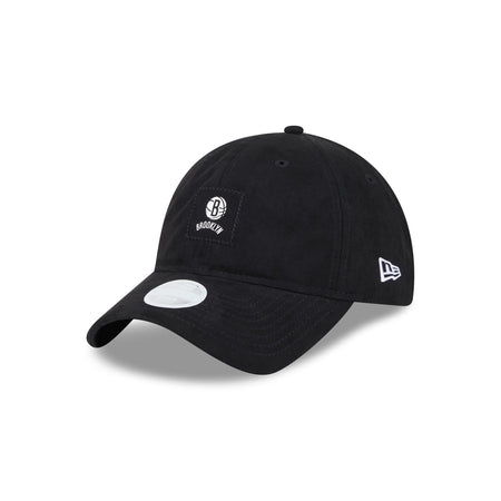 Brooklyn Nets Suede Patch Women's 9TWENTY Adjustable Hat