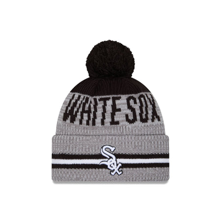 Chicago White Sox Runner Pom Knit Hat