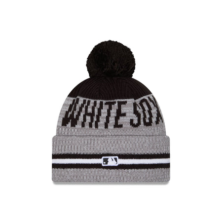 Chicago White Sox Runner Pom Knit Hat