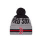 Boston Red Sox Runner Pom Knit Hat