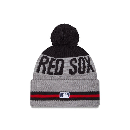 Boston Red Sox Runner Pom Knit Hat