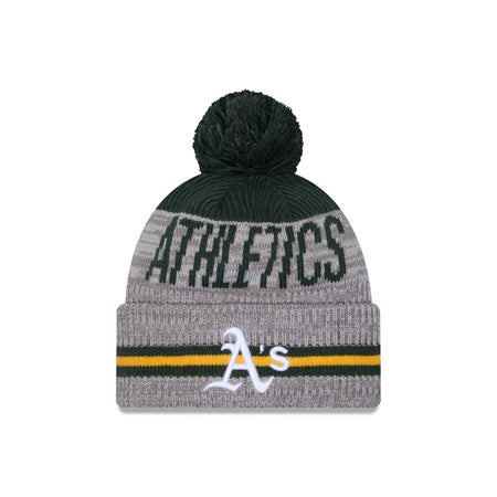 Oakland Athletics Runner Pom Knit Hat