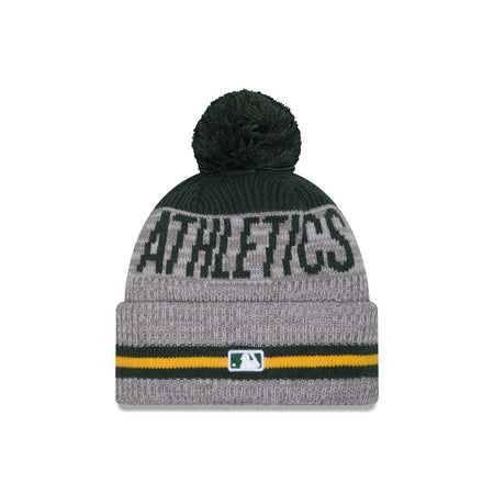 Oakland Athletics Runner Pom Knit Hat