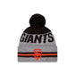 San Francisco Giants Runner Pom Knit Hat