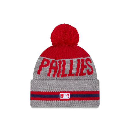 Philadelphia Phillies Runner Pom Knit Hat