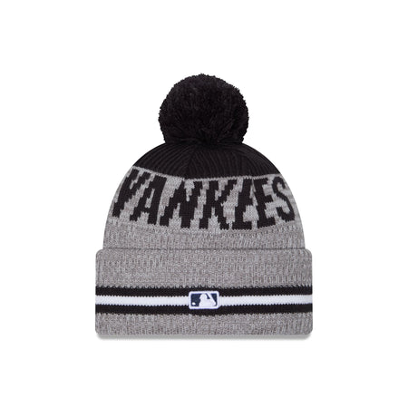 New York Yankees Runner Pom Knit Hat