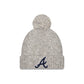 Atlanta Braves Shimmer Pom Knit Hat