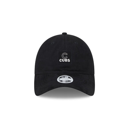 Chicago Cubs Suede Patch Women's 9TWENTY Adjustable Hat