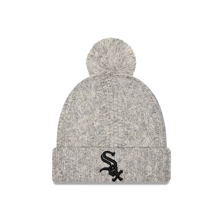 Chicago White Sox Shimmer Pom Knit Hat