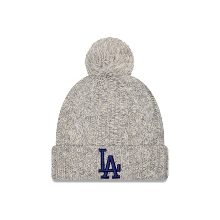 Los Angeles Dodgers Shimmer Pom Knit Hat