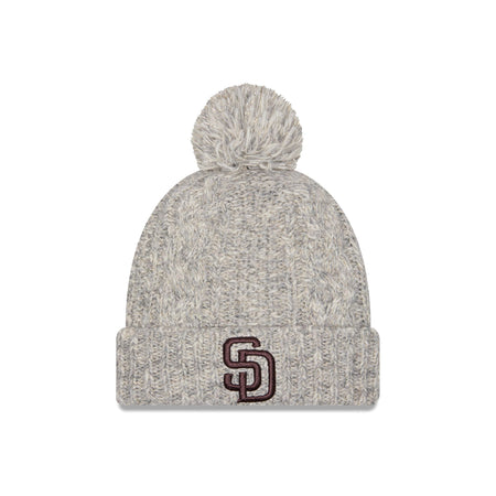 San Diego Padres Shimmer Pom Knit Hat