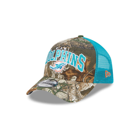 Miami Dolphins Active 9FORTY A-Frame Trucker Hat