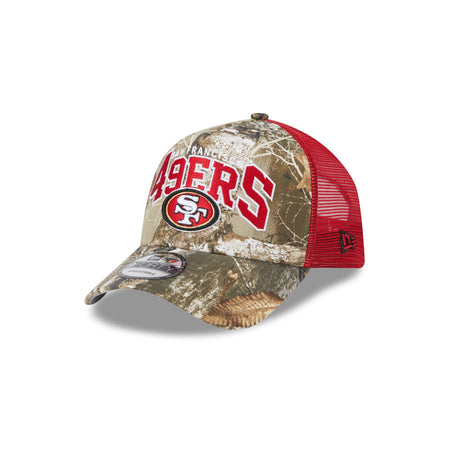 San Francisco 49ers Active 9FORTY A-Frame Trucker Hat