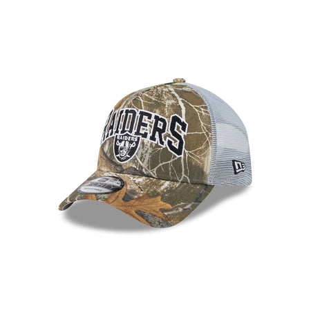 Las Vegas Raiders Active 9FORTY A-Frame Trucker Hat