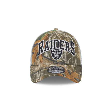 Las Vegas Raiders Active 9FORTY A-Frame Trucker Hat